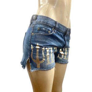WILD SEED Abducted Womens denim Shorts